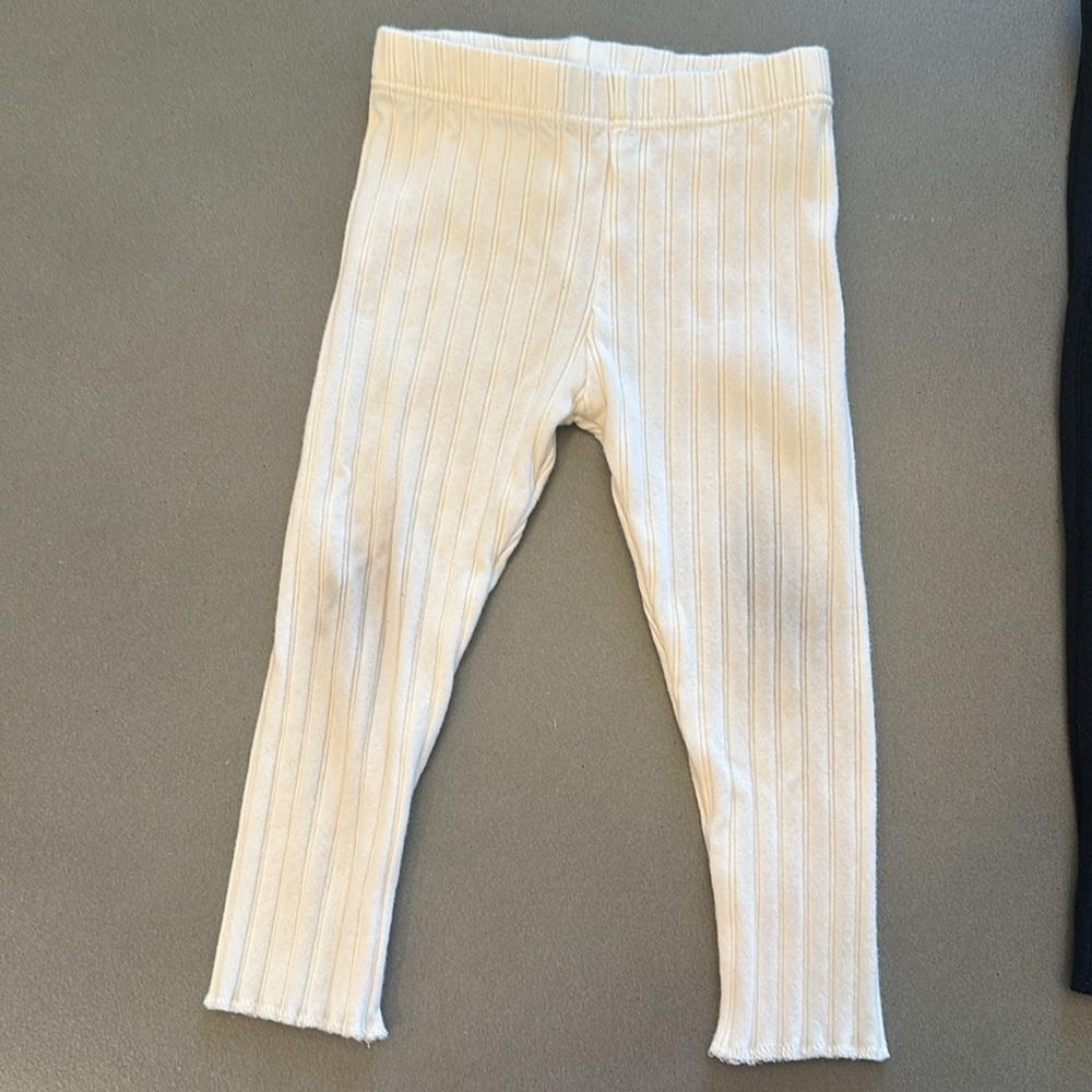 Rylee + Cru Leggings 6-12 Months in Cream